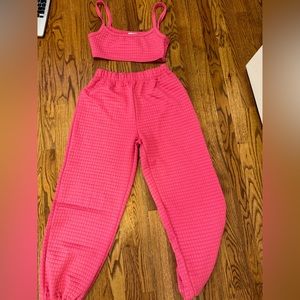 Princess Polly bra and sweatpants set